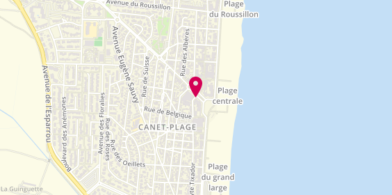 Plan de Capsule, 3 Avenue Méditerranée, 66140 Canet-en-Roussillon