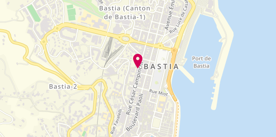 Plan de Balivernes Coaching, 25 Rue César Campinchi, 20200 Bastia