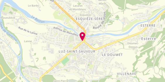 Plan de Au Dahu, 4 Avenue Saint Sauveur, 65120 Luz-Saint-Sauveur