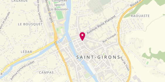 Plan de Ribes Boutique, 48 Rue de la Republique, 09200 Saint-Girons