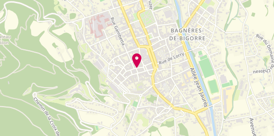 Plan de Elvira Chaussure, 8 Place Ramon, 65200 Bagnères-de-Bigorre