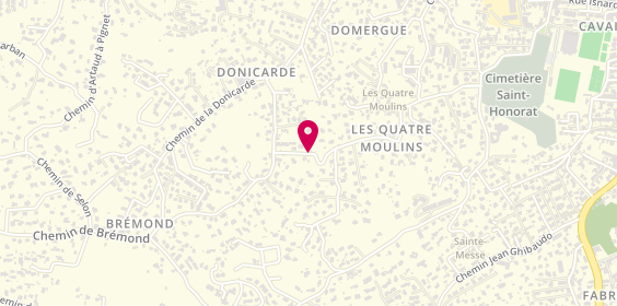 Plan de Nathalie Bismuth, 114 4 Moulins, 83500 La Seyne-sur-Mer