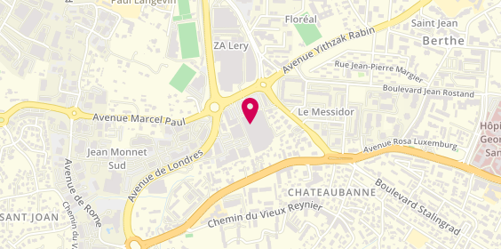 Plan de Chausséa La-Seyne-sur-Mer, 172 avenue Marcel Paul, 83500 La Seyne-sur-Mer