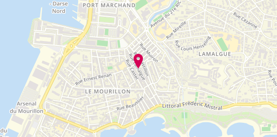 Plan de Maison Clothes, 24 Rue Lamalgue, 83000 Toulon