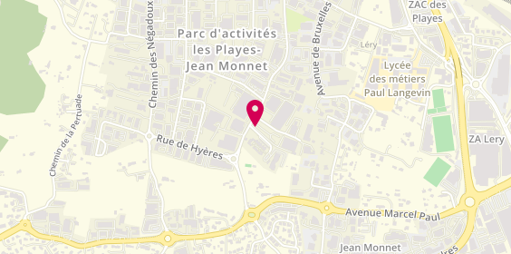 Plan de B.E, Route Nationale 63 Centre Commercial Cote Seyne Quartier Lery, 83500 La Seyne-sur-Mer