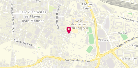 Plan de Jennyfer, Lotissement 6 Ens Centre Leclerc Quartier Lery, 83500 La Seyne-sur-Mer