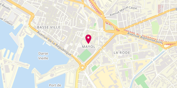 Plan de Devred, Centre Commercial Mayol
Niveau 1 N.83, 83000 Toulon