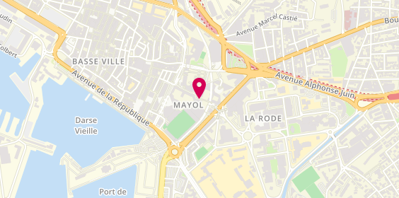 Plan de 45e Avenue, Centre Commercial Mayol
Rue du Murier, 83000 Toulon