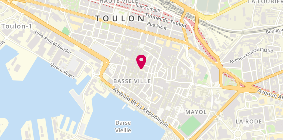 Plan de Oscar, Place Camille Ledeau
2 Rue d'Astour, 83000 Toulon