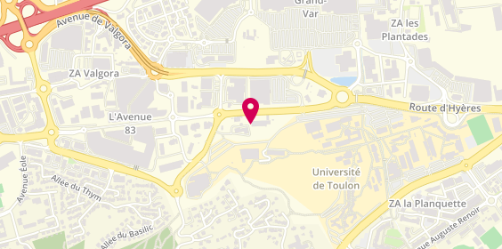 Plan de Point Mariage, 98 avenue de l'Université, 83160 La Valette-du-Var