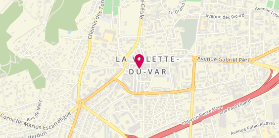 Plan de Boutique Féminine, 32 avenue du Char Verdun, 83160 La Valette-du-Var