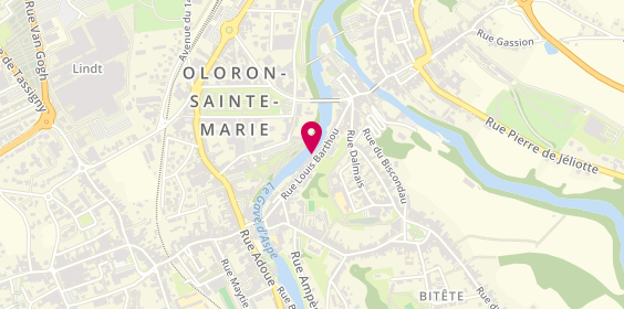Plan de Chaussures Miramont, 22 Rue Louis Barthou, 64400 Oloron-Sainte-Marie