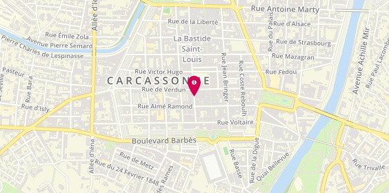 Plan de Suite 341, 24 Rue Chartran, 11000 Carcassonne