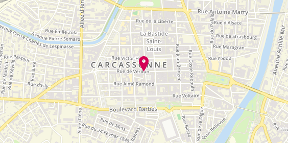 Plan de Confort & Elégance, 64 Rue Verdun, 11000 Carcassonne