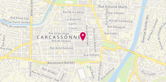 Plan de Bottines et Mocassins, 39 Rue de Verdun, 11000 Carcassonne