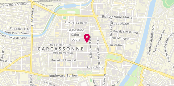 Plan de Btr, 2 Bis Rue de l'Aigle d'Or, 11000 Carcassonne