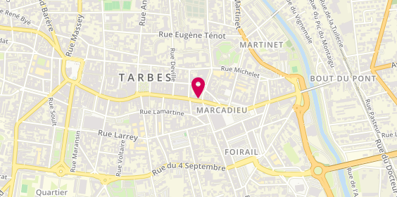 Plan de Sergent Major, 72 Rue Maréchal Foch, 65000 Tarbes