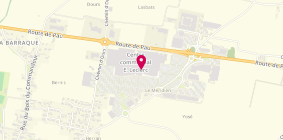 Plan de Calzedonia, Route de Pau Centre Commercial Meridien, 65420 Ibos