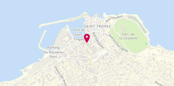 Plan de Coin Sud, 13 Rue Georges Clémenceau, 83990 Saint-Tropez