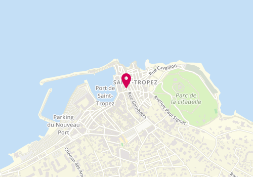 Plan de Kiwi Saint Tropez, 10 Rue des Commercants, 83990 Saint-Tropez