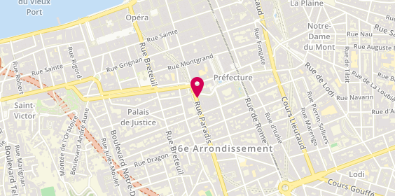 Plan de Hysteric, 91 Rue Paradis, 13006 Marseille