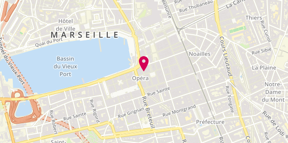 Plan de Jennifer Boutique, 9 Rue Glandevès, 13001 Marseille