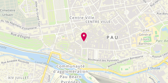 Plan de Le Comptoir de Lucie, 37 Rue Maréchal Joffre, 64000 Pau