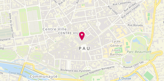 Plan de Pant's, 7 Rue Serviez, 64000 Pau