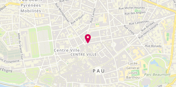 Plan de Rue de la Pompe, 59 Rue Emile Guichenné, 64000 Pau