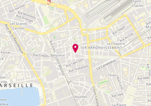 Plan de SARL Yann, 46 Rue Nationale, 13001 Marseille