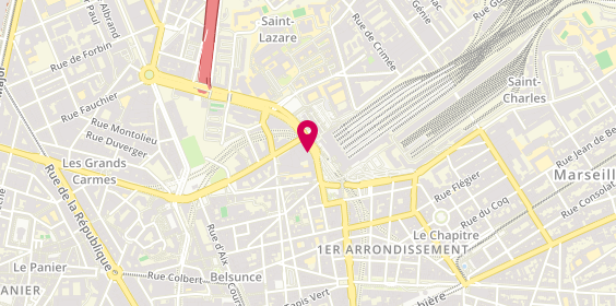 Plan de BENAFA Kamel, 17 Boulevard Maurice Bourdet, 13001 Marseille