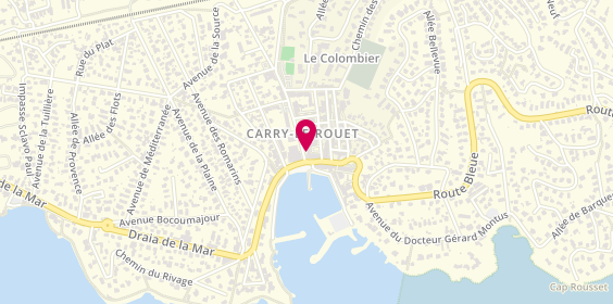 Plan de D'marche, 4 avenue Aristide Briand, 13620 Carry-le-Rouet