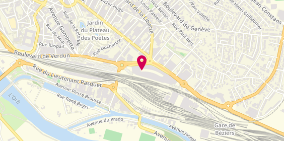 Plan de Courir, Centre Commercial Polygone
3 Carrefour de l'Hours, 34500 Béziers