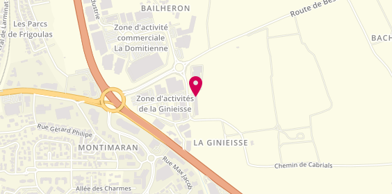 Plan de CHAUSSEA, Zone Aménagement la Giniesse
Rue Louis Joseph Gay Lussac, 34500 Béziers