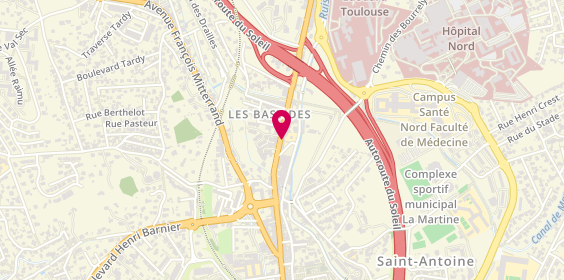 Plan de 45e Avenue, centre Commercial Grand Littoral11
11 Avenue de saint Antoine, 13015 Marseille