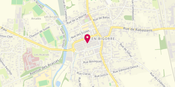 Plan de SARL Origines, 21 Rue Maréchal Foch, 65500 Vic-en-Bigorre