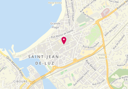Plan de Origine, 62 Rue Gambetta, 64500 Saint-Jean-de-Luz