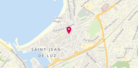 Plan de O'neill, 78 Rue Gambetta, 64500 Saint-Jean-de-Luz