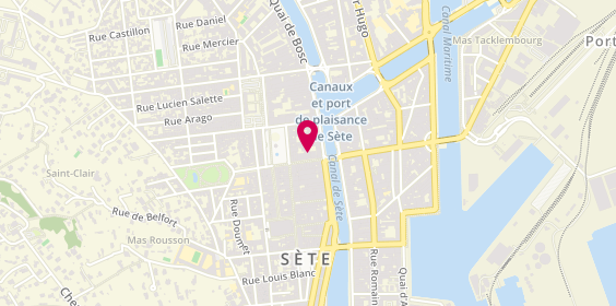 Plan de Celio, 4-8 Rue Général de Gaulle, 34200 Sète