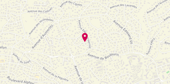 Plan de Houba Houba, 84 avenue Alphonse Karr, 83700 Saint-Raphaël