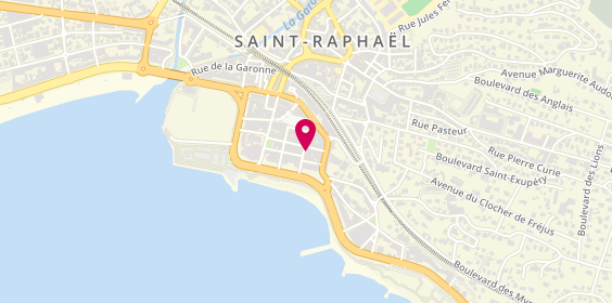 Plan de A Mes Pieds, 115 Rue Jules Barbier, 83700 Saint-Raphaël
