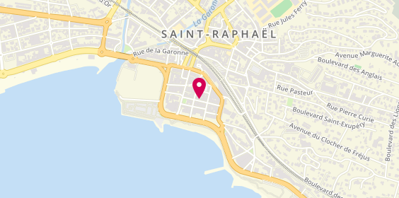 Plan de Petit Bateau, 85 Rue Jean Aicard, 83700 Saint-Raphaël