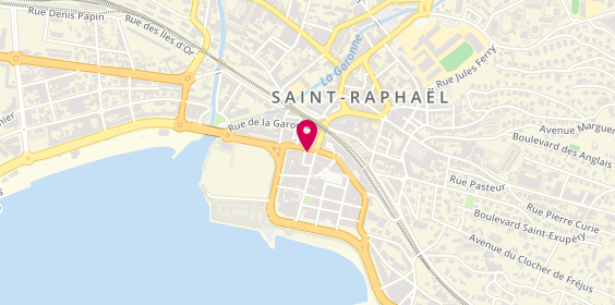 Plan de Blanc du Nil, Rue Alphonse Karr, 83700 Saint-Raphaël