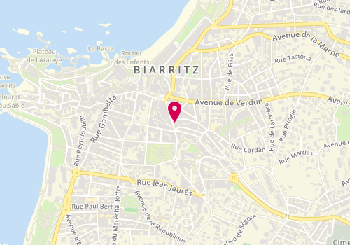 Plan de The Last Step Biarritz, 7 avenue du Maréchal Foch, 64200 Biarritz