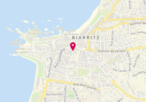 Plan de Espadrilles Chistera, 3 Avenue Victor Hugo, 64200 Biarritz