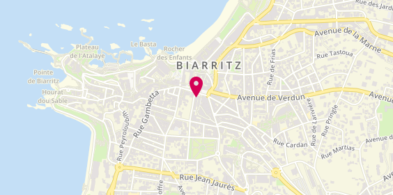 Plan de Comptoir des Cotonniers, 1 Rue de la Poste, 64200 Biarritz