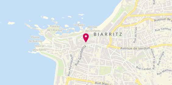Plan de Caroll, 3 Rue Mazagran, 64200 Biarritz
