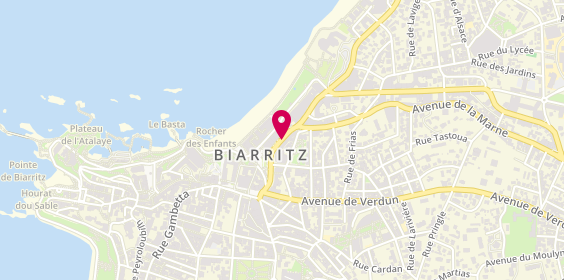 Plan de Bash, 30 avenue Edouard Vii, 64200 Biarritz