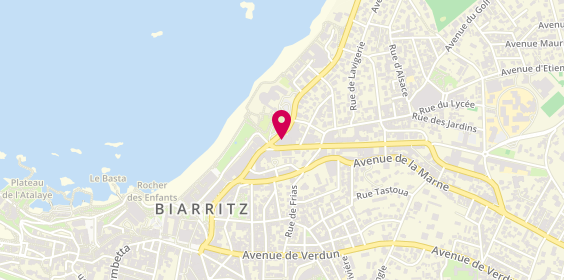 Plan de Free Lance, 4 avenue de l'Impératrice, 64200 Biarritz