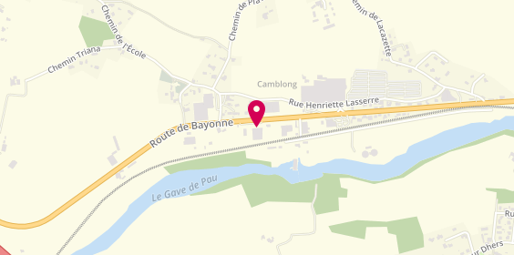Plan de Distri Center, Route de Bayonne, 64300 Orthez